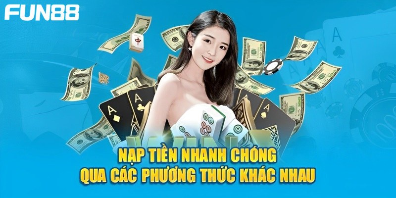 Nạp tiền nhanh chóng đơn giản bằng ví điện tử 