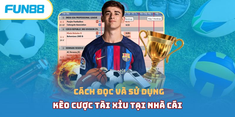 Cách đọc và sử dụng về kèo cược Tài xỉu tại nhà cái